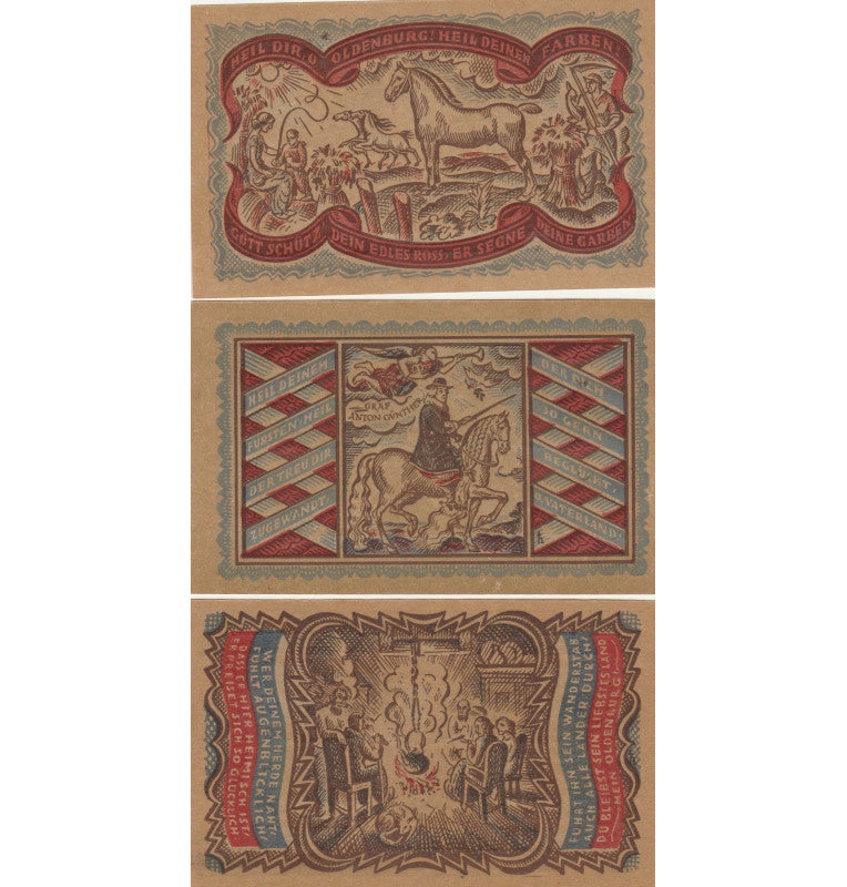 Funfzing Set 6 Notgelds