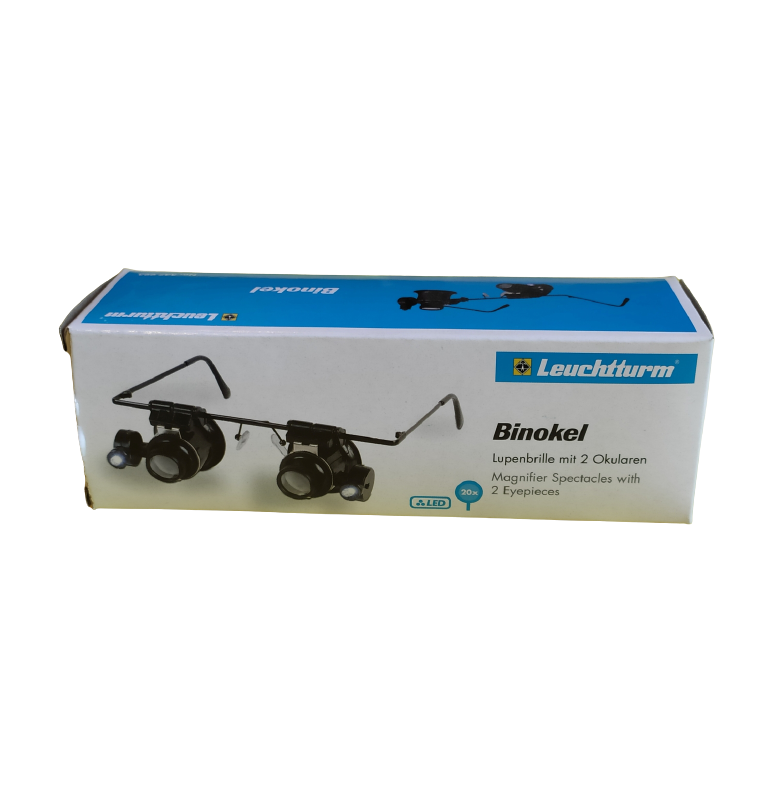 Binokel magnifying glasses 20 X