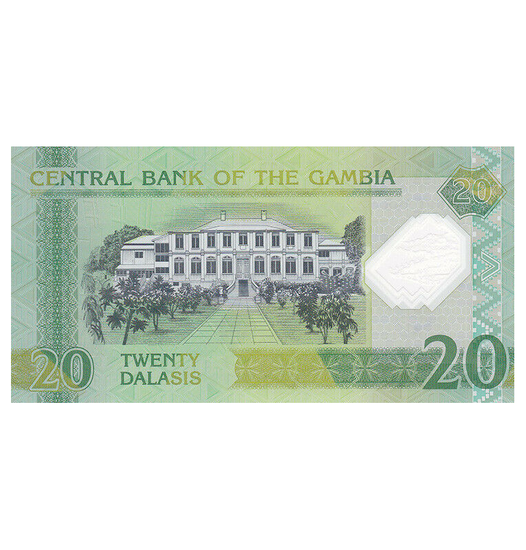 Gambia 20 Dalasis 2014 Pick 30 Commemorative Polymer