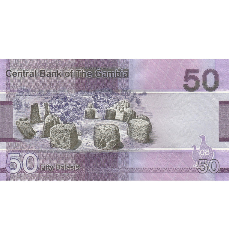 Gambia 50 Dalasis 2019 Pick New
