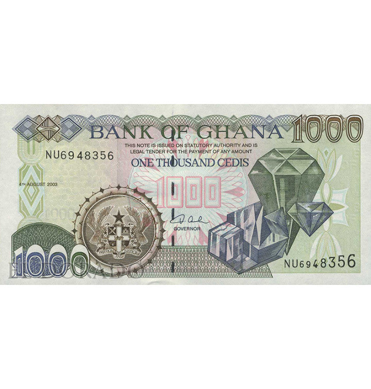 Ghana 1,000 Cedis 2003 Pick 32i
