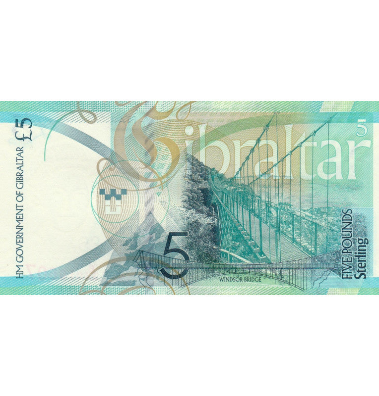 Gibraltar 5 Pounds 2020 Pick 42