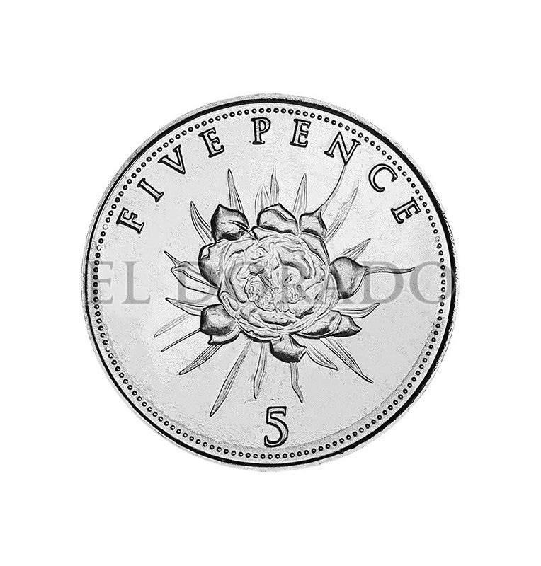 Gibraltar 5 Pence 2016 KM New