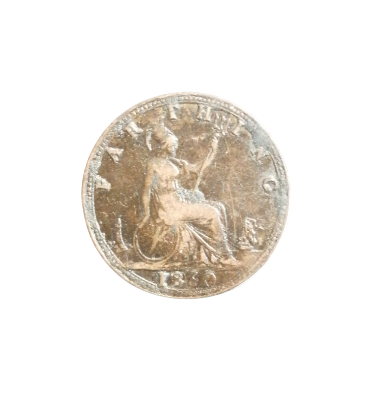 Great Britain 1 Farthing 1860 KM 747 NO UNC