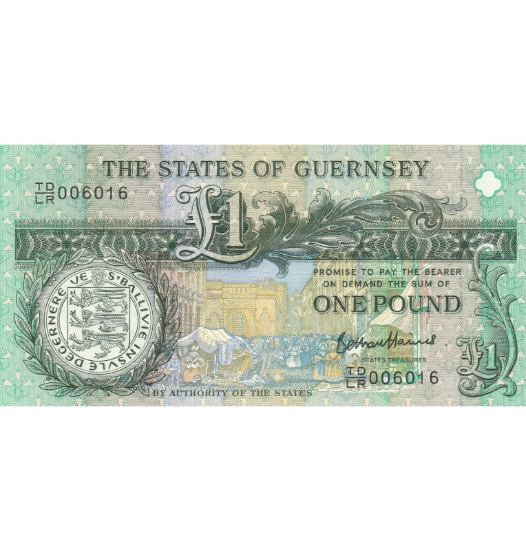 Guernsey 1 Pound 2013 Commemorative Pick 62