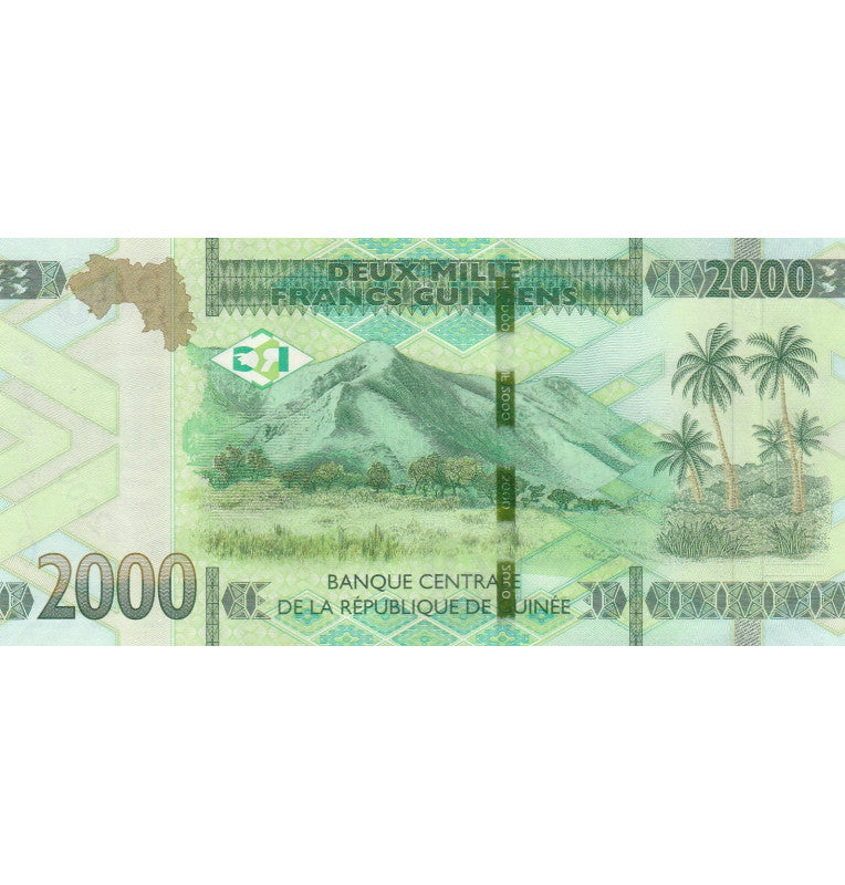 Guinea 2,000 Francs 2018 Pick New