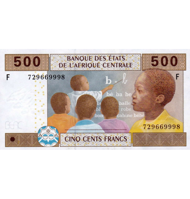 Equatorial Guinea 500 Francs 2002 Pick 506Fd