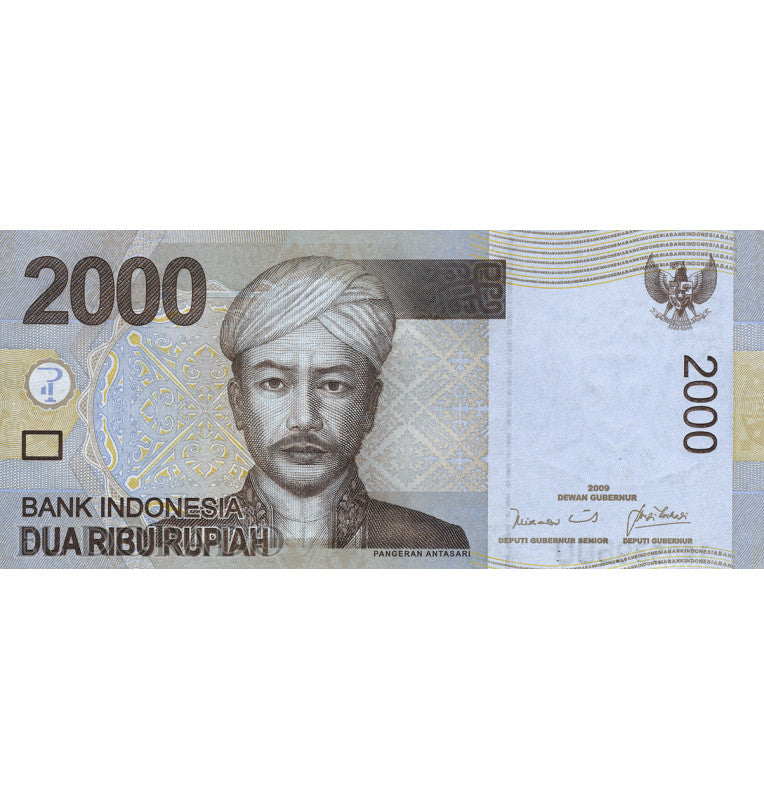 Indonesia 2,000 Rupiah 2009 Pick 148a
