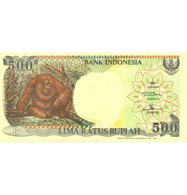 Indonesia 500 Rupiah 1996 Pick 128e