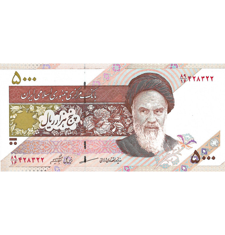Irán 5.000 Riales 1993 ND Pick 145e