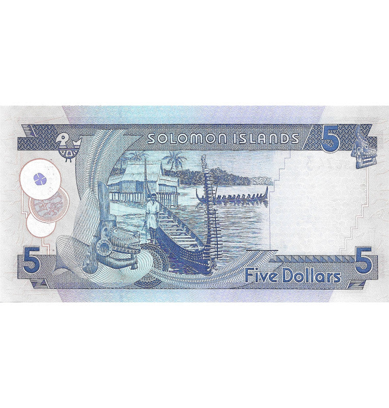 Solomon Island 5 Dollars 2006 ND Pick 26d
