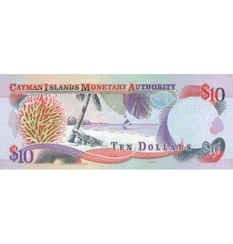 Islas Caimán 10 Dolares 2005 Pick 35a
