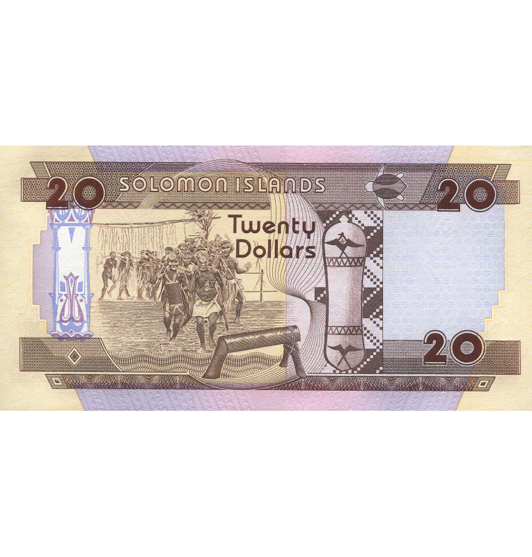 Islas Salomón 20 Dólares 1997 ND Pick 21a