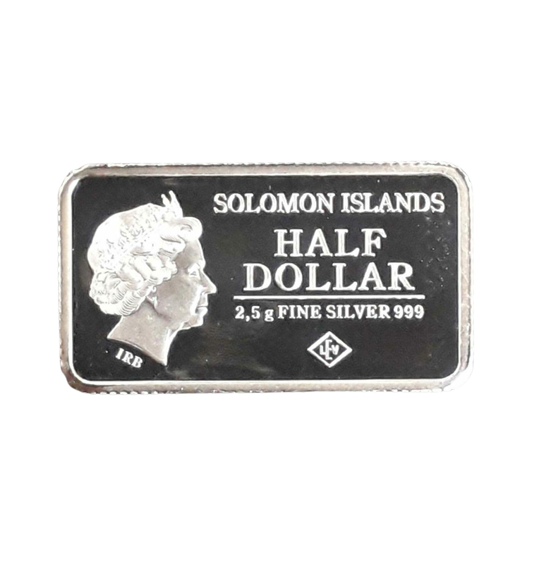 Islas Salomón ½ Dólar 2015 Acrópolis de Atenas