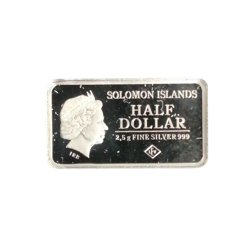 Solomon Islands ½ Dollar 2016 New Delhi