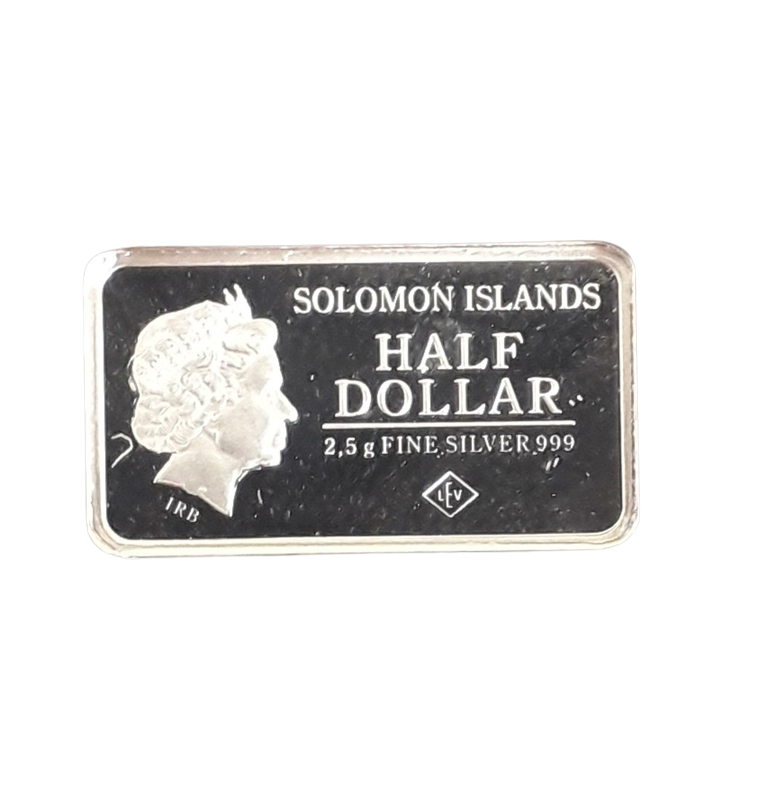 Solomon Islands ½ Dollar 2018 Tehran