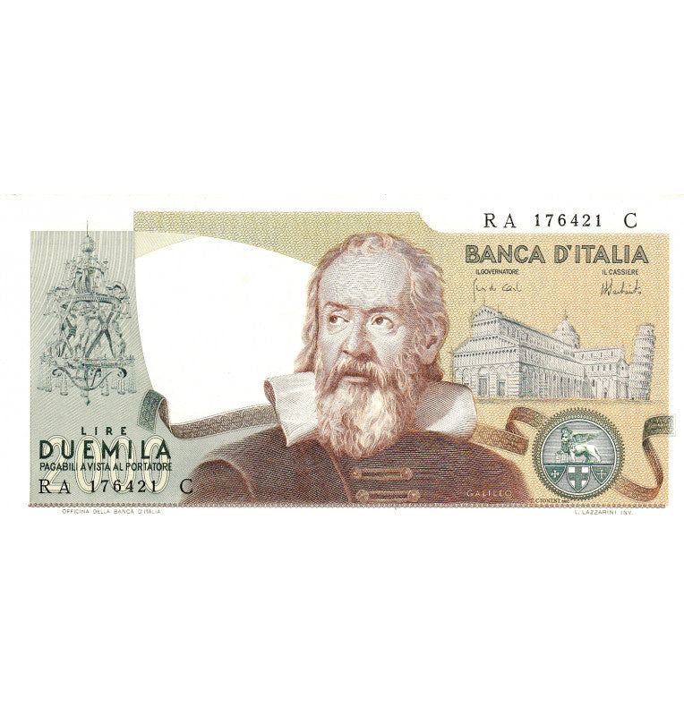 Italia 2000 Liras 1983 Pick 103c