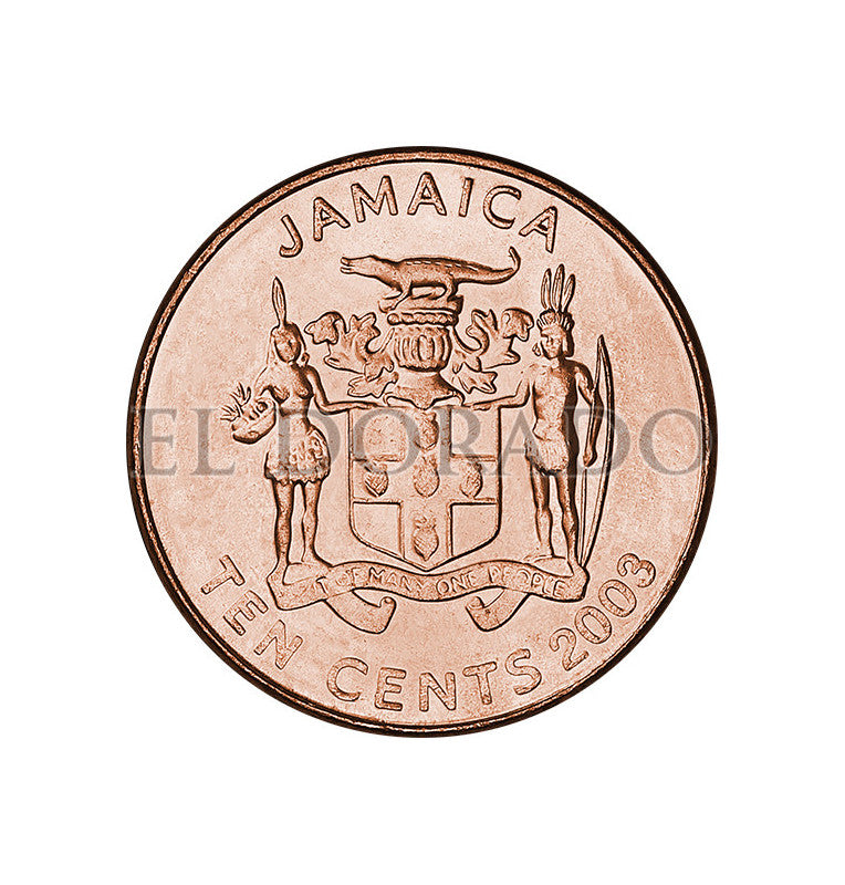 Jamaica 10 Cents 1995-2008 KM 146.2