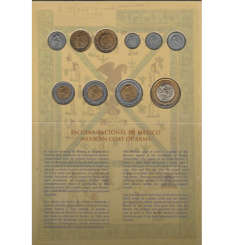 Juego de monedas 2009 México