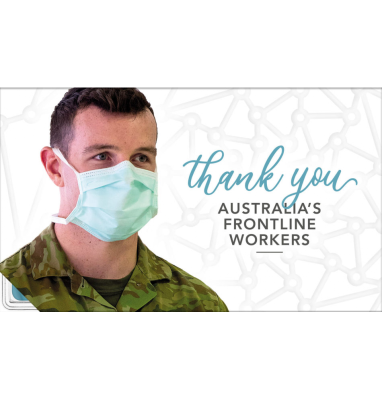 Juego de monedas 2022 Front line workers de Australia (COVID19)