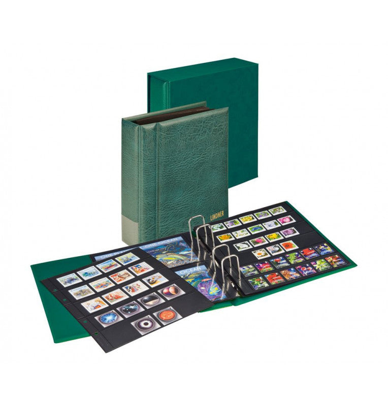 Multi-collect set: lid 1300 and case 1301, green