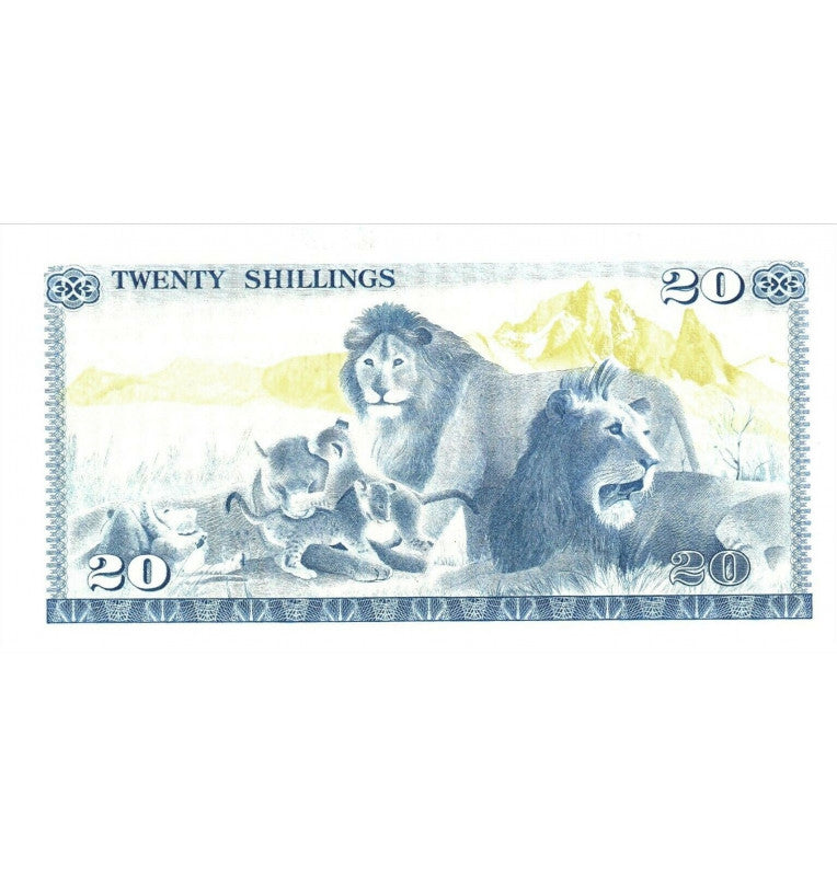 Kenya 20 Shillings 1978 Pick 17