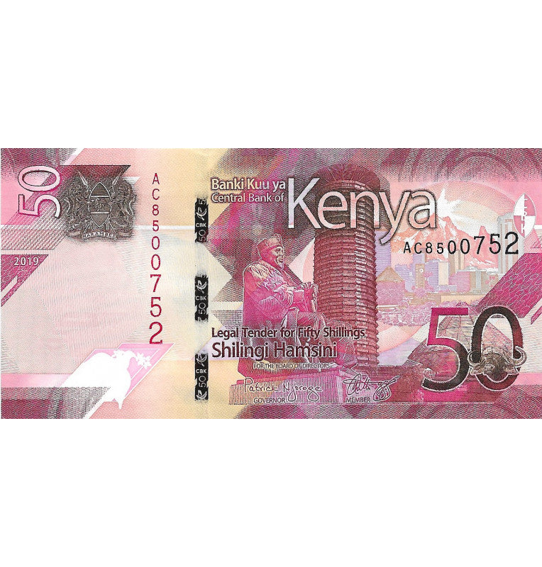 Kenya 50 Shillings 2019 Pick New