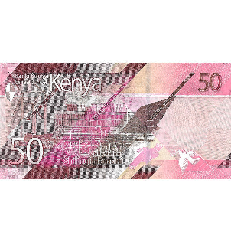 Kenya 50 Shillings 2019 Pick New