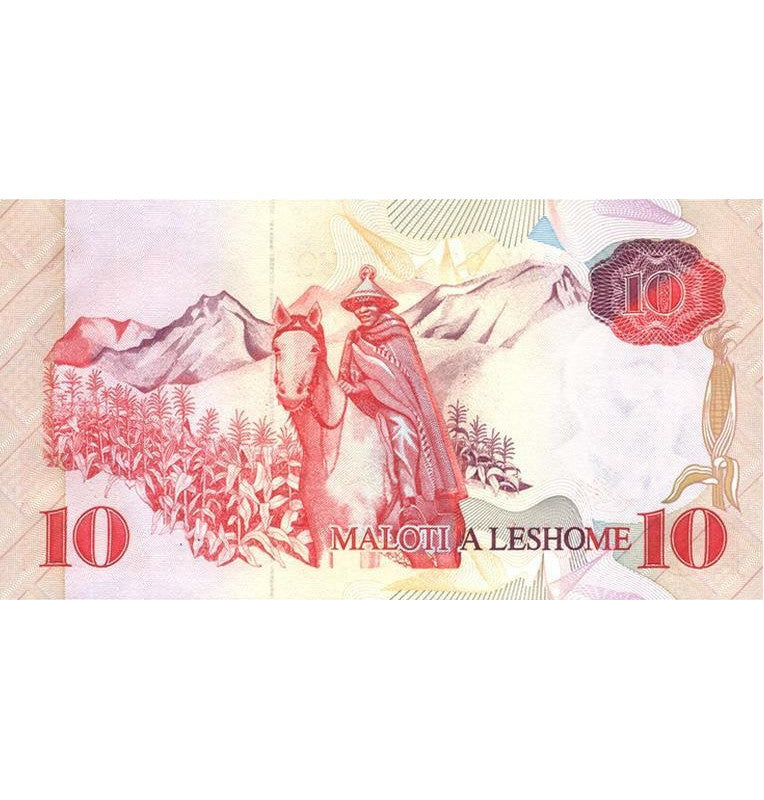 Lesotho 10 Maloti 1990 Pick 11a