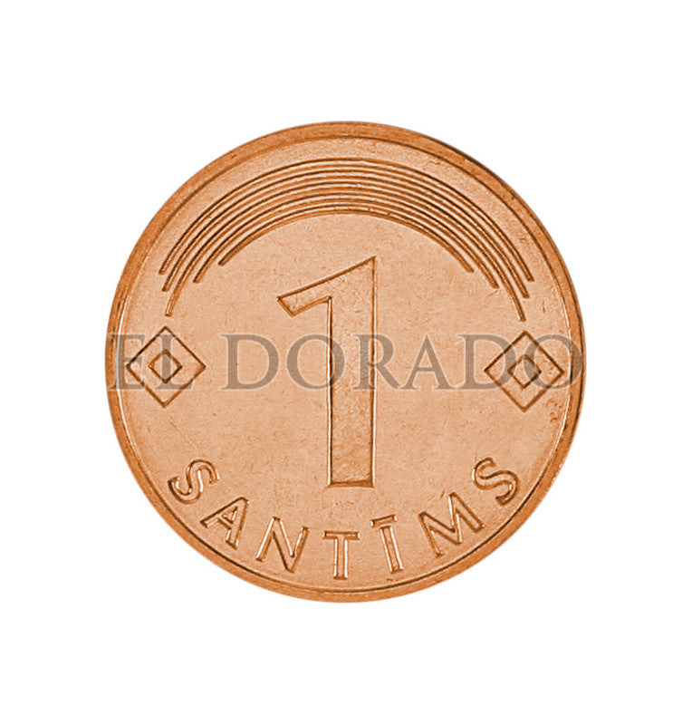 Latvia 1 Santims 2003 KM 15