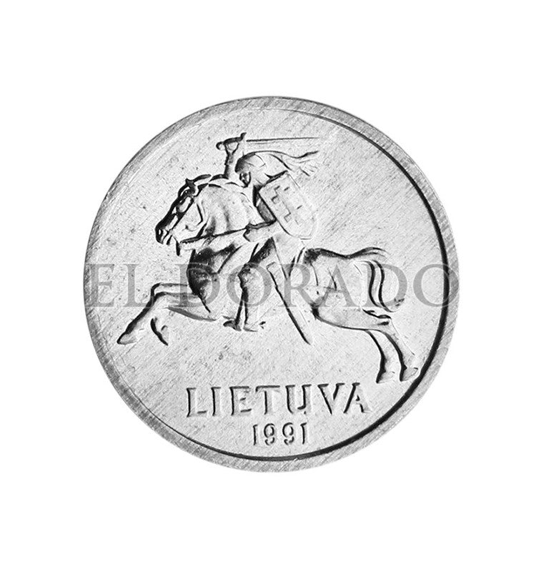Lituania 1 Centas 1991 KM 85