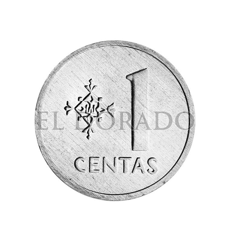 Lituania 1 Centas 1991 KM 85
