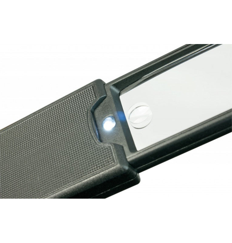 Lupa con iluminación led sin montura, 2 aumentos