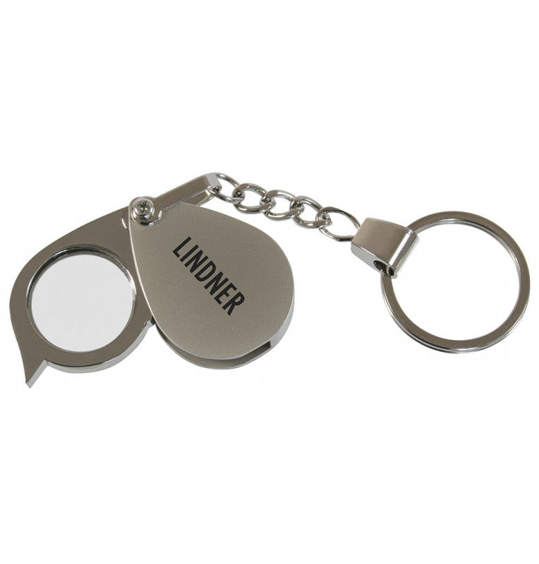 Folding magnifying glass, keychain, magnification: 5x