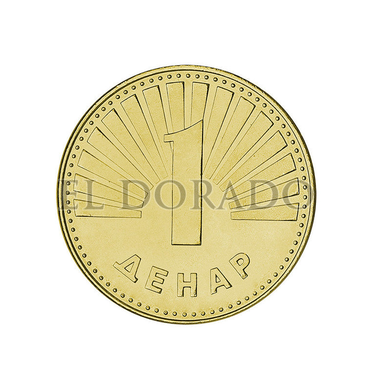 Macedonia del Norte 1 Denar 2016 KM Nuevo