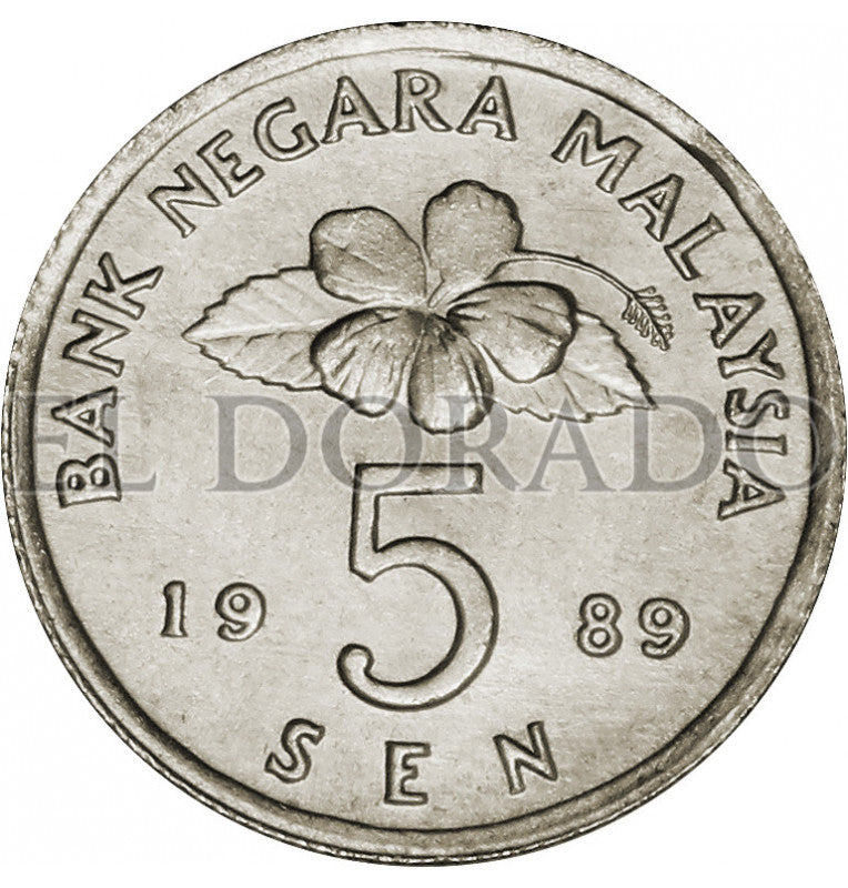 Malaysia 5 Sen 1989-2011 KM 50