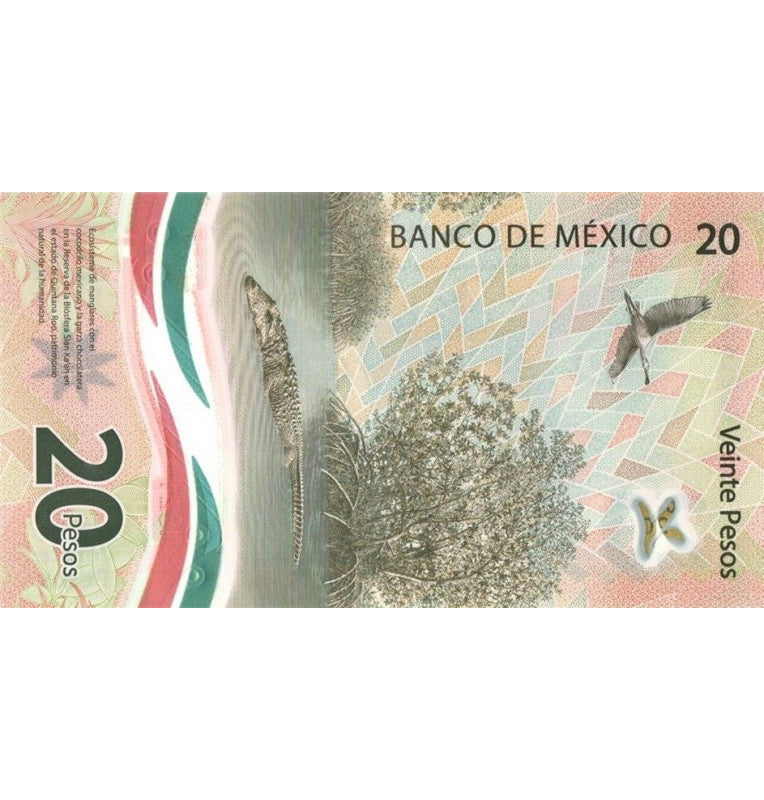México 20 Pesos 2021 Pick Nuevo Polímero