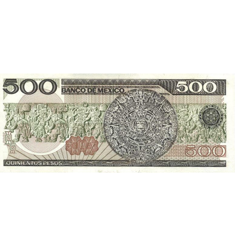 México 500 Pesos 1984 Pick 79