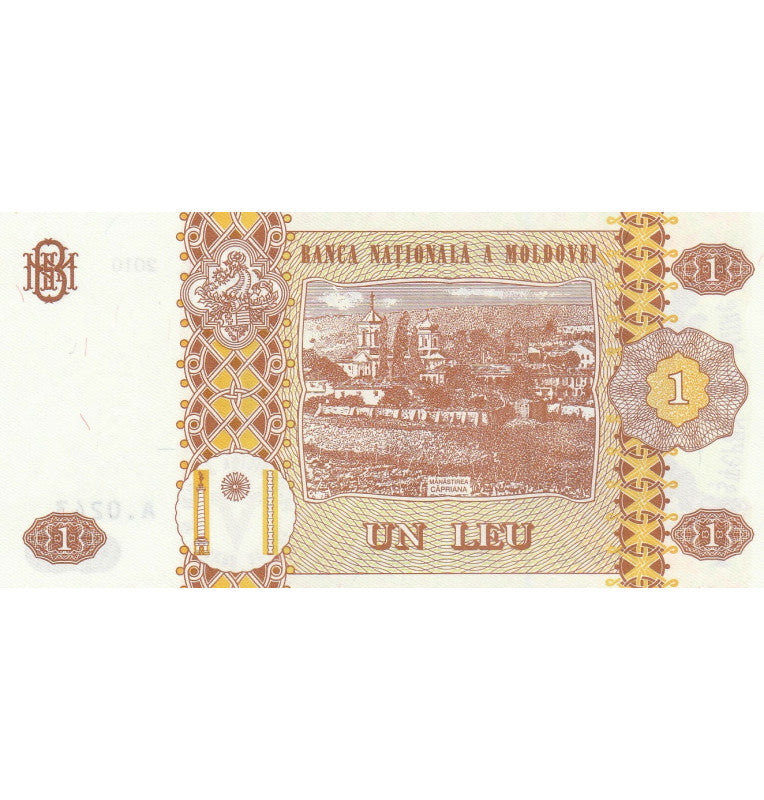 Moldova 1 Leu 2010 Pick 8h