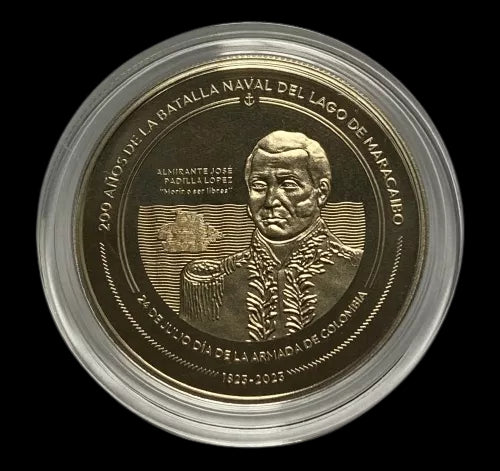 Moneda conmemorativa de la Batalla Naval del Lago de Maracaibo