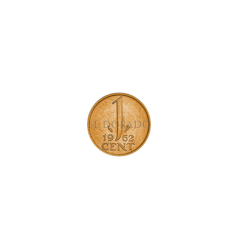 Netherlands 1 Cent 1950-1980 KM 180