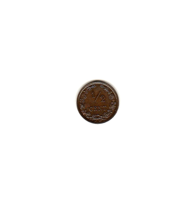 Países Bajos 1/2 Cent 1903-1906 Km 133 (Wilhelmina I) (No UNC)