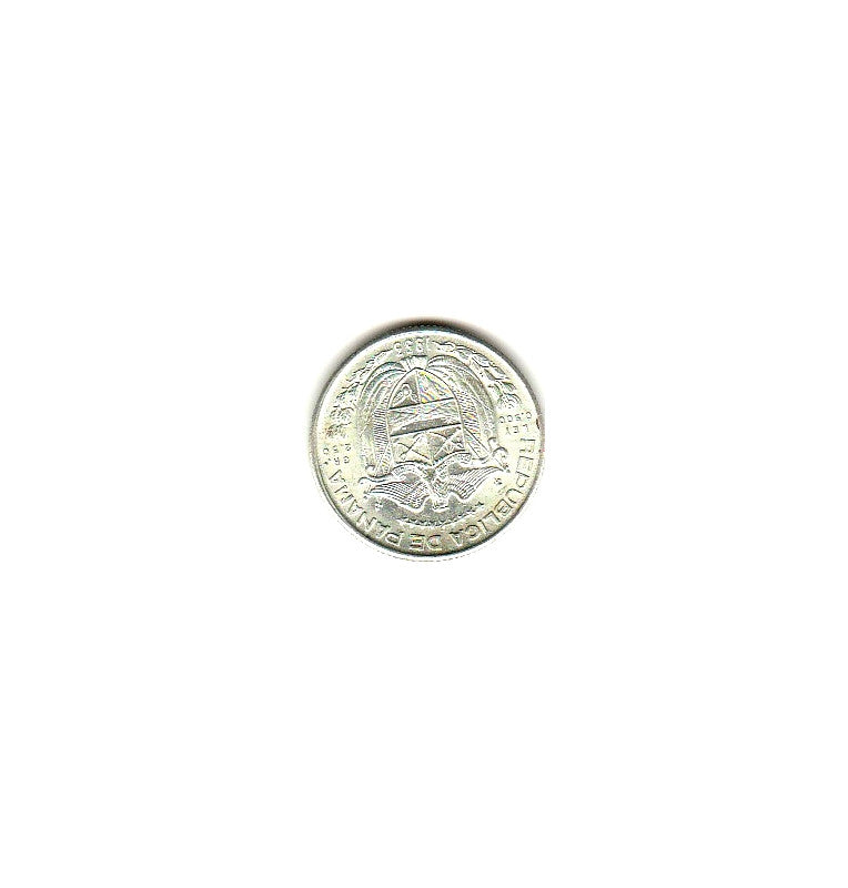 Panamá Un Decimo de Balboa 1953 Km 18 (No UNC)