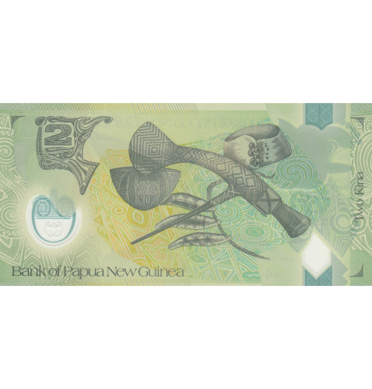 Papúa Nueva Guinea 2 Kina 2010 Pick 38 Polímeros