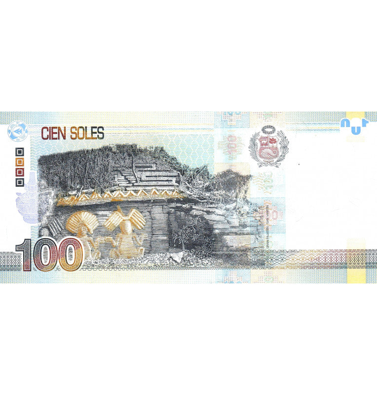 Perú 100 Soles 2015 Pick 195 NO UNC