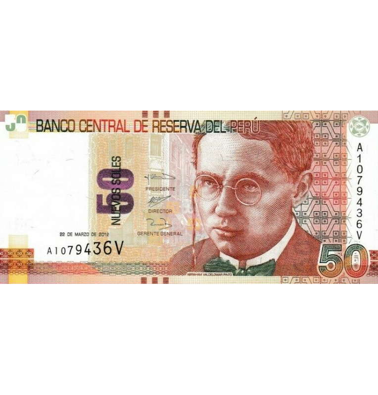 Perú 50 Nuevos Soles 2012 Pick 189