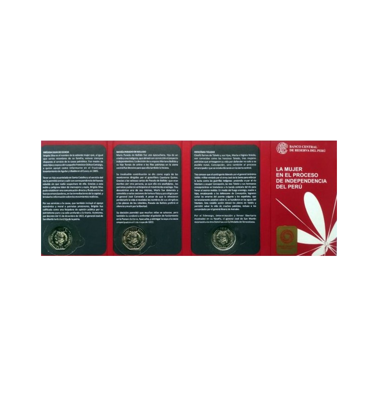 Peru blister case Women in the process of independence of Peru