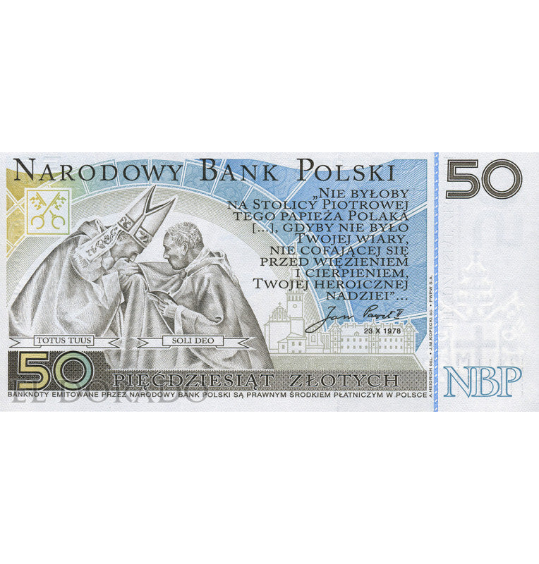 Poland 50 Zlotych Year 2006 Pick 178