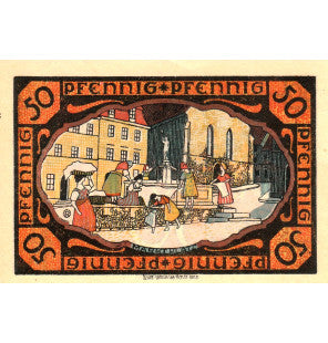 Possneck Set 6 Notgelds