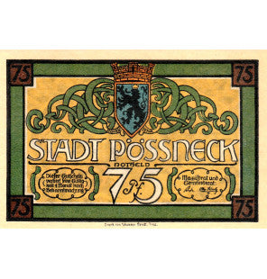 Possneck Set 6 Notgelds